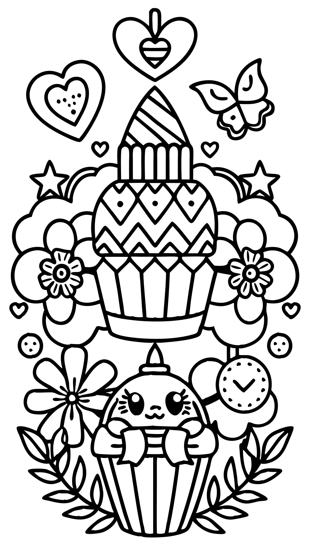 coloring pages pink